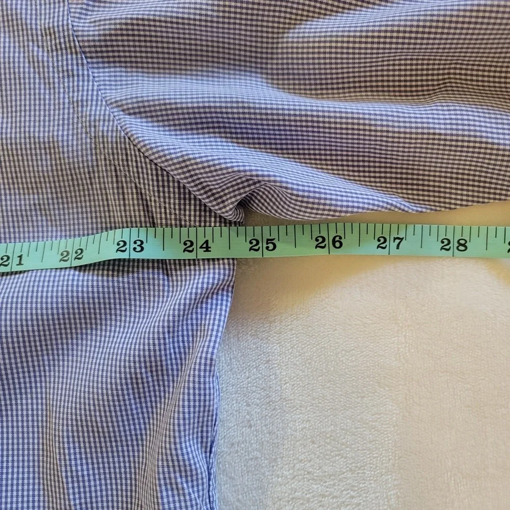 Polo Ralph‎ Lauren Button Down Mens M Purple Gingham Blake Cotton Check Shirt